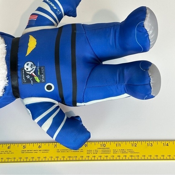 Boeing CST-100 Astronaut Plush Bear 14 inch - Picture 6 of 7